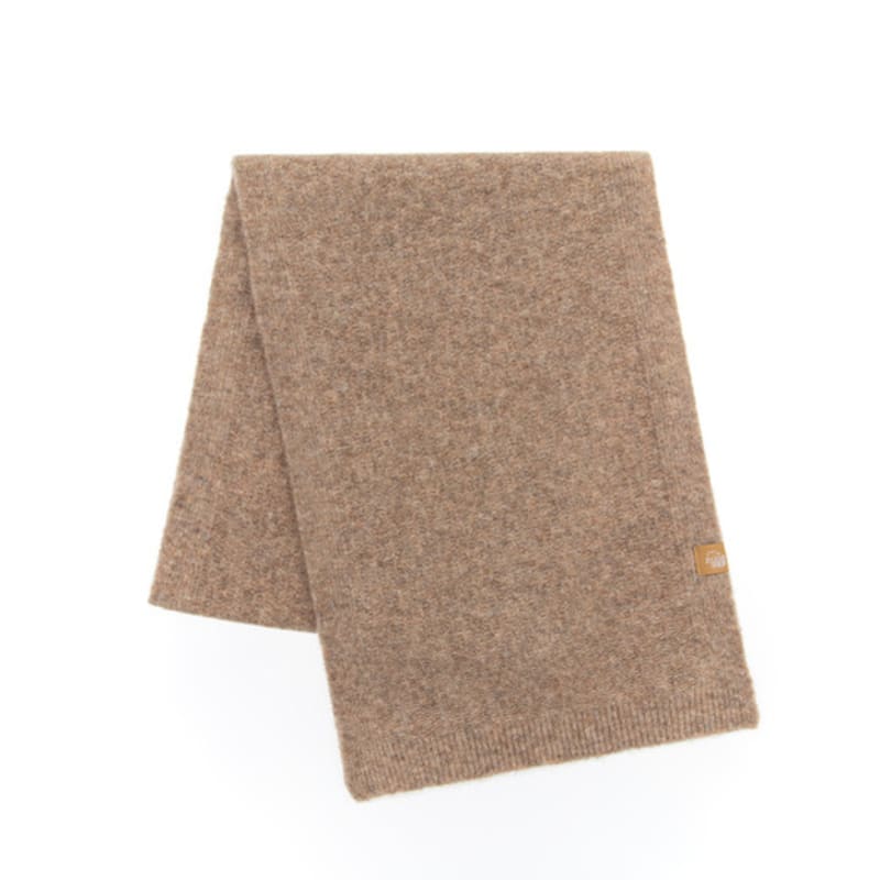 RECLOW RECLOW Knit Gloves and Muffler Set Beige