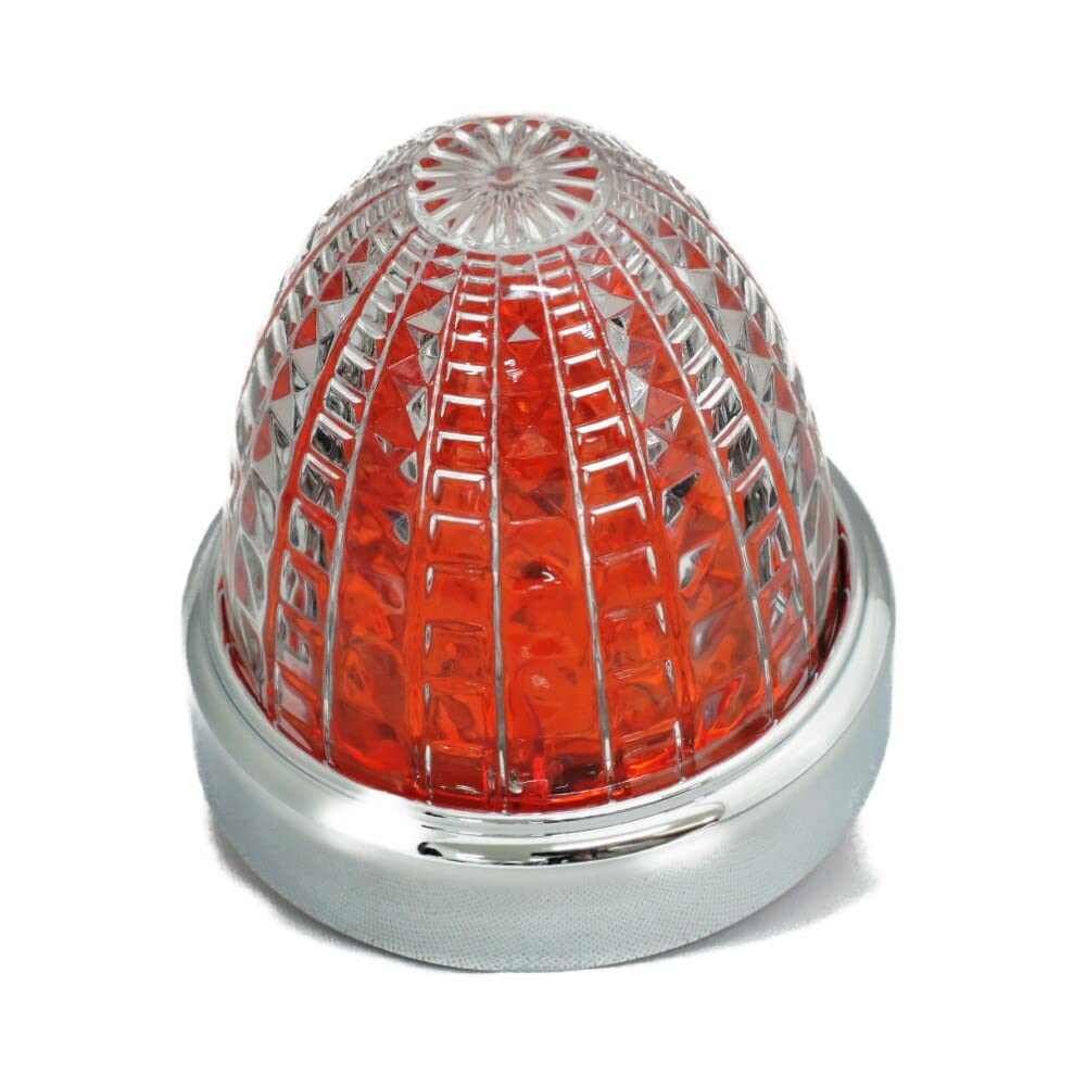 Nippon Body Parts Industry Truck Supplies JB LED Crystal HP Marker 2 Compatible High-Intensity Clear/Amber 12/24V LSL-212A