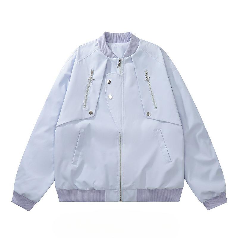 

Autumn New Men s Street Aviator Baseball Suit Jacket Coat 2XL