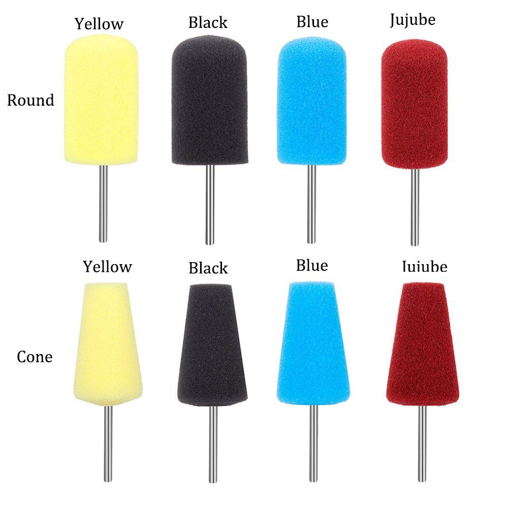Auto Clean Metal Car Wheel Sponge Buffing Shank Hub Polish Polishing Pad