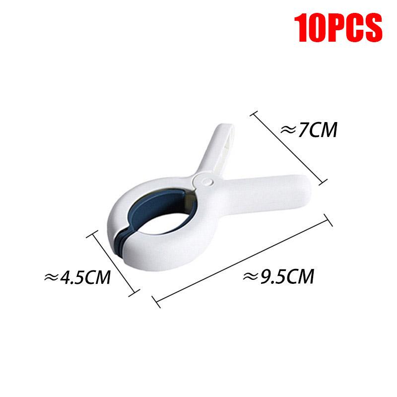 10Pcs Heavy Duty Beach Towel Clips for Beach Chairs & Cruise Pool Chairs - Strong Towel Holder To Secure Towels On Lounge Chairs