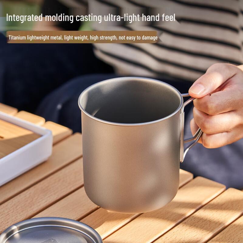 Jun Kai Wei Outdoor Titanium Camping Mug