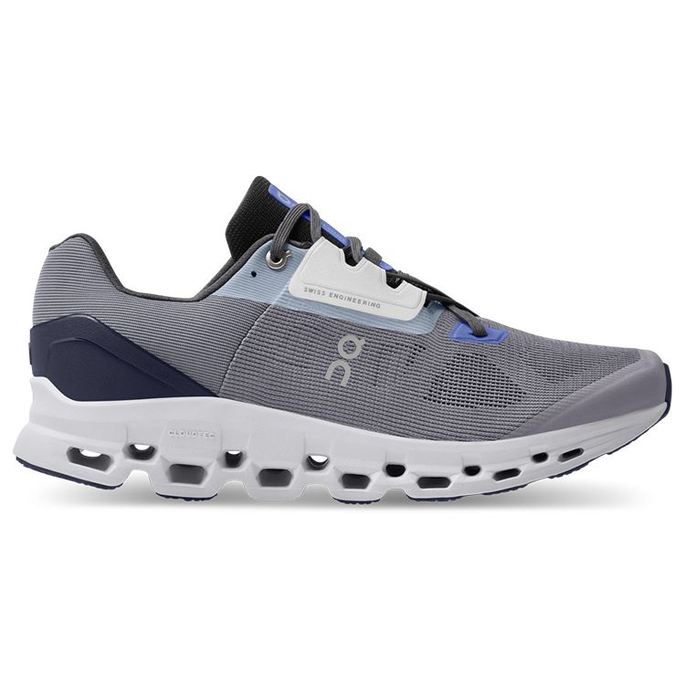 ON Cloudstratus Fossil Midnight Men Sneakers Grey 39.99007
