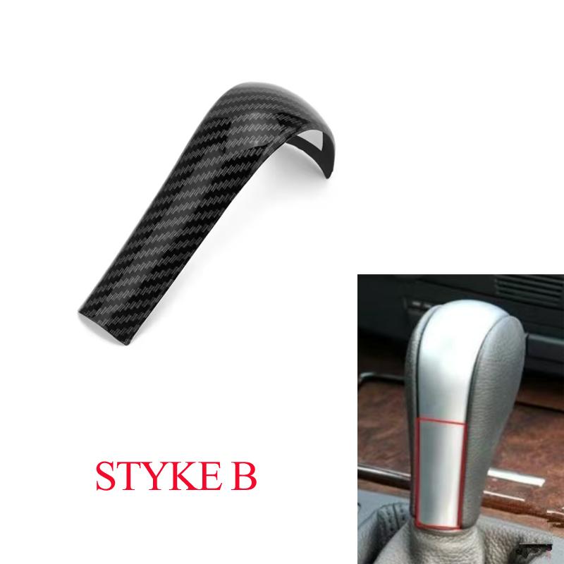 For BMW X3 X5 E53 Z4 1 3 5 6 7 Series E92 E93 E84 E60 E63 ABS Automobile shift handball decorative patch Interior Accessories