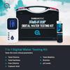Eagle Ray Digital Pool Water Test Kit with Digital Water Tester and 30 Test Strips for Chlorine Bromine Total Hardness Cyanuric