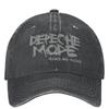 Herren Damen Der Musiker Depeche Modes Live-Tour Memories 2024 Welt Baseballkappe Modische Used-Optik Baumwolle Snapback-Mütze