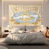 Sanrio Characters Cartoon Tapestry Cute Wall Hanging Tapestry for Bedroom Living Room Home Decor