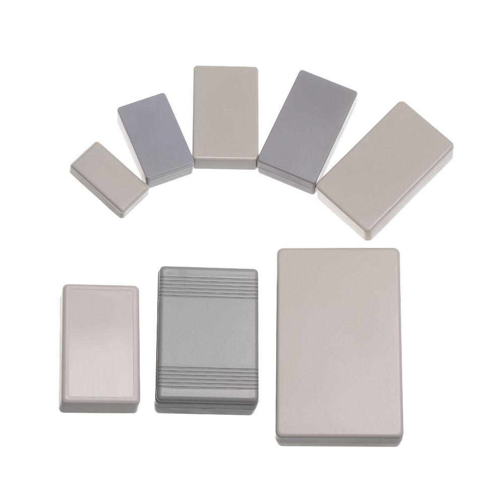 1/2pcs 8 Sizes ABS Plastic High Quality Instrument Case Waterproof Cover Project Electronic Project Box Enclosure Boxes
