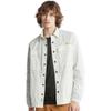 Timberland Solid Color Fashion Pocket Breathable Work Comfortable Casual Long Sleeve Shirt Men Shirts Vintage-White A2HPN-CM9