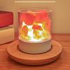 7 Color Lights Crystal Salt Lamp USB Powered LED Table Light Night Light  Home Decor