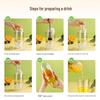 ZISIZ Hand-Pounded Lemon Tea Shaker Set