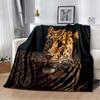 3d Tier Gepard Leopard  Cartoon Blanket for Bed Picnic Blanket Sofa Thin Blanket Air Conditioning Blanket Customized Blankets
