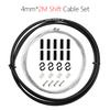Trlreq Road Mtb Bike Shift and Brake Cable Set Wire 4mm 5mm For Bicycle Shifters Derailleur Brake Cable Bicycle Accessories