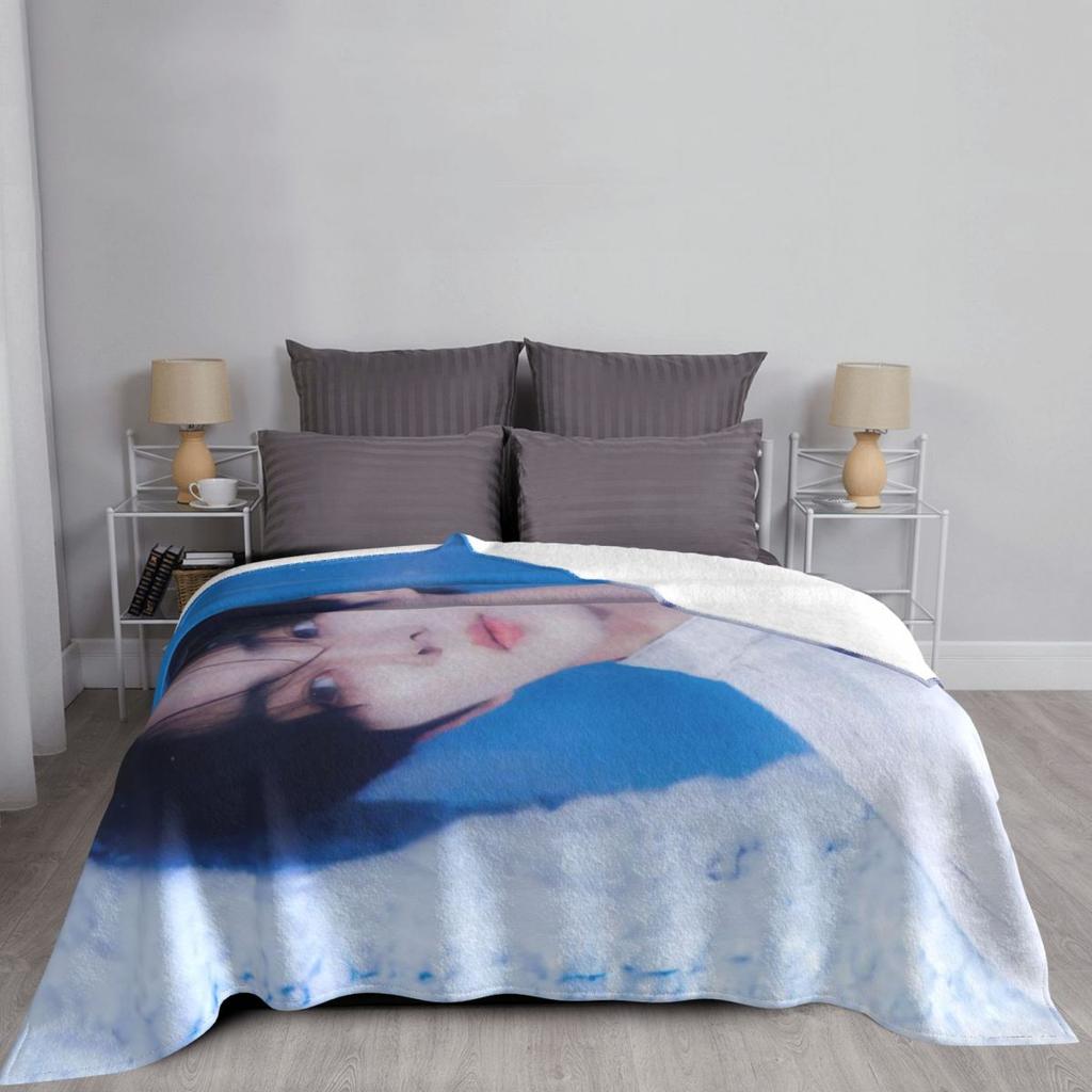 Jungwon En Kpop Blanket Soft Warm Flannel Throw Blanket Cover for Bed Living Room Picnic Travel Home Sofa