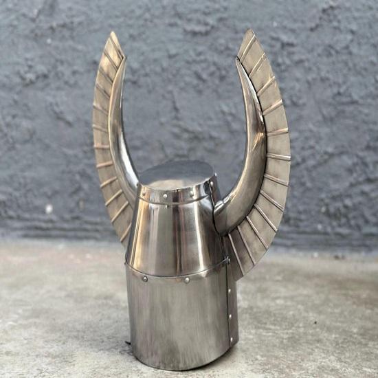 Deutscher Ritterhelm Mittelalter LARP Rollenspiel Stahlhelm