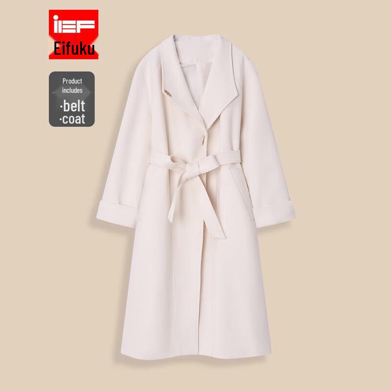 

Элегантное женское зимнее пальто IEF из шерстяной смеси M