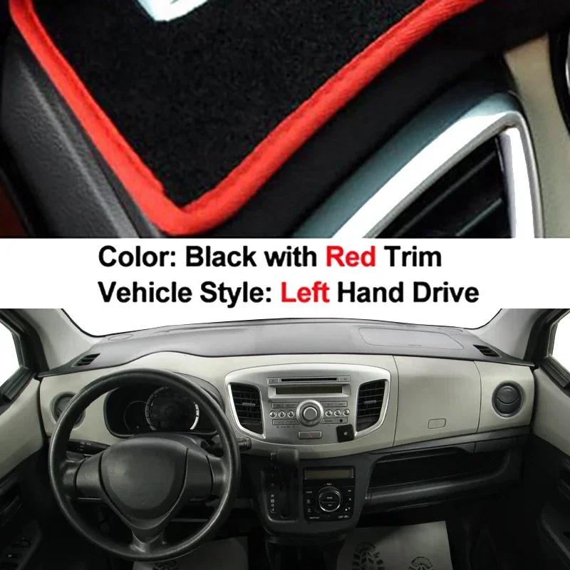 Car Dashboard Cover Non Slip Pad For Suzuki Wagon R V 2012 - 2017 Dash Mat Sun Shade Pad Anti-UV Cushion 2016 2015 2014 2013