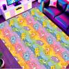 Care Bears Print Rug, Washable Floor Carpet, For Entryway Dorm Laundry Room Office Study, Home Decor Birthday Christmas Gift