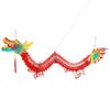 1.5m Red Chinese Dragon Lantern Plastic Hanging Decoration for Spring Festival Lunar New Year Christmas Door Tree Ceiling Window