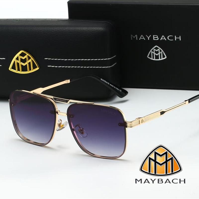 Okulary przeciwsłoneczne MAYBACH Luksusowa marka Ochrona UV400 Dla mężczyzn i kobiet Klasyczne okulary przeciwsłoneczne Wysokiej jakości okulary Gogle pilotki