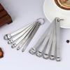 5Pcs/Set Stainless Steel Small Measuring Spoons Seasoning Dry And Liquid Ingredients Kitchen Accurate Cooking Gadgets