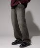 EZKATON Grey Teen Damaged Denim Pants Vintage Grey Mmlp6843