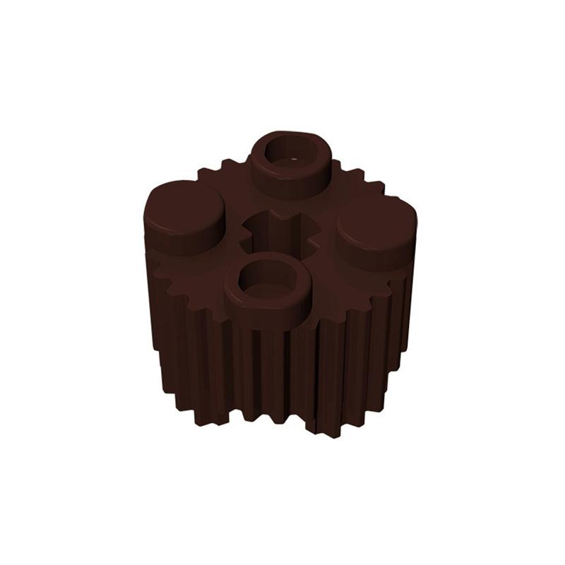 50pcs 92947 Round 2 X 2 Axle Hole Grille Bricks Collections Bulk Modular GBC Toys For Technical MOC DIY Building Blocks Compatib