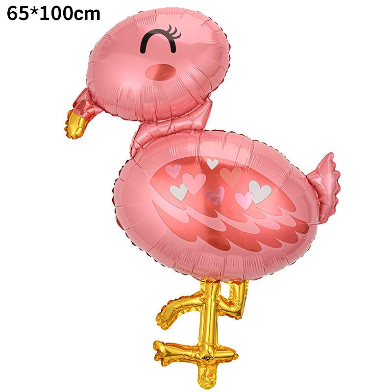 Animal Aluminum Film Balloon Leopard Sitting Giraffe Lion Crocodile Zebra Arrangement Party Decorative Balloon