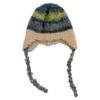 Korean Style Children's Colorful Plush Knit Hat - Soft, Warm Wool with Ear Protection