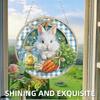 Holiday DIY 2D Flat Acrylic Special Shaped Hanging Diamond Art Kits Double Sided Rhinestone Diamond Art Window Pendants