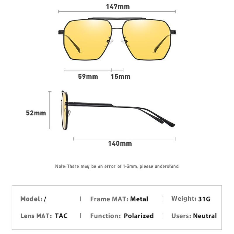 aoron Metal Frame Polarized Sunglasses Outdoor Fashion Accessories UV400 Anti Glare Driving Fishing Sport Glasses Men Women Gifts