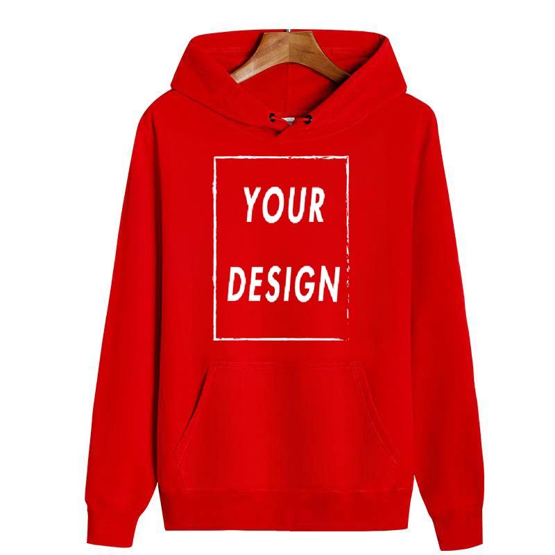300g reiner Baumwoll-Hoodie individuelles Design, personalisiertes Logo, langärmiges neues Herren- und Damen-Universal-Großes Freizeit-Sport-Sweat