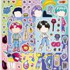 8Sheets/Set KPop Demon Hunters. Make A Face Series 02 Kids Funny Puzzle Stickers DIY Fashion Waterproof Doodle Decals Stickers