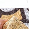 Cartoon Bathroom Floor Mats  Shower Room  Hollow Permeable Anti-slip Foot Mats  Easy To Repair  Cut Wire Ring Mats