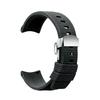 Curved arc-shaped fluororubber Watch strap for original OMEGA X Swatch X Blancpain Scuba Fifty Fathoms MoonSwatch FKM watchband