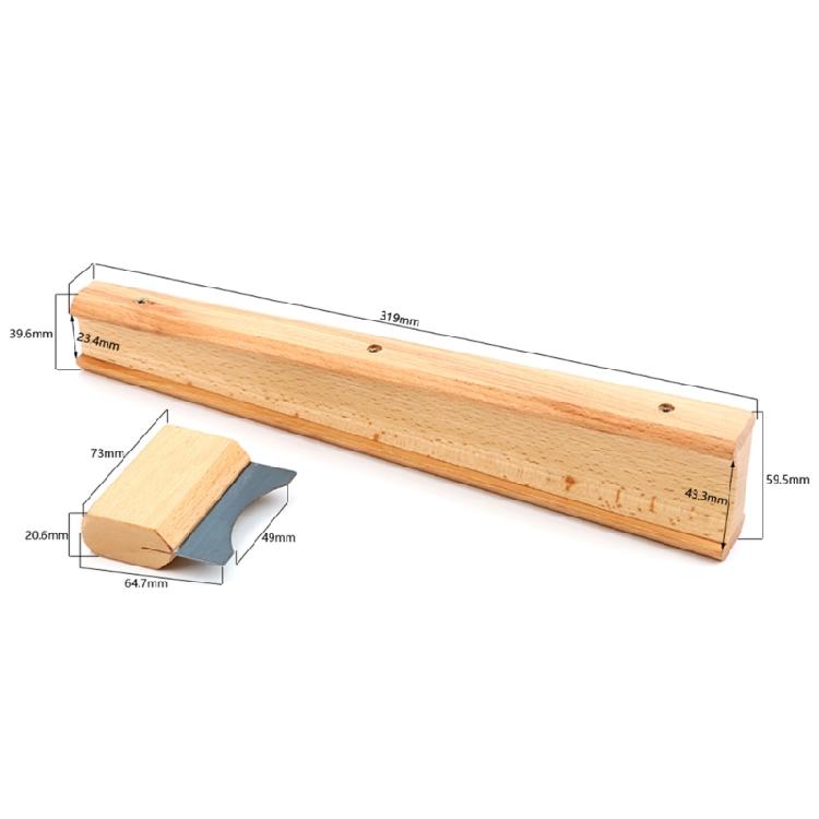 Geigen Griffbrett Werkzeugset Holz Geigen Griffbrett Schaber Griffbretthalter