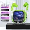 Air31 Transparent Bluetooth Earbuds, 2nd Gen In-ear Wireless TWS with Digital Display