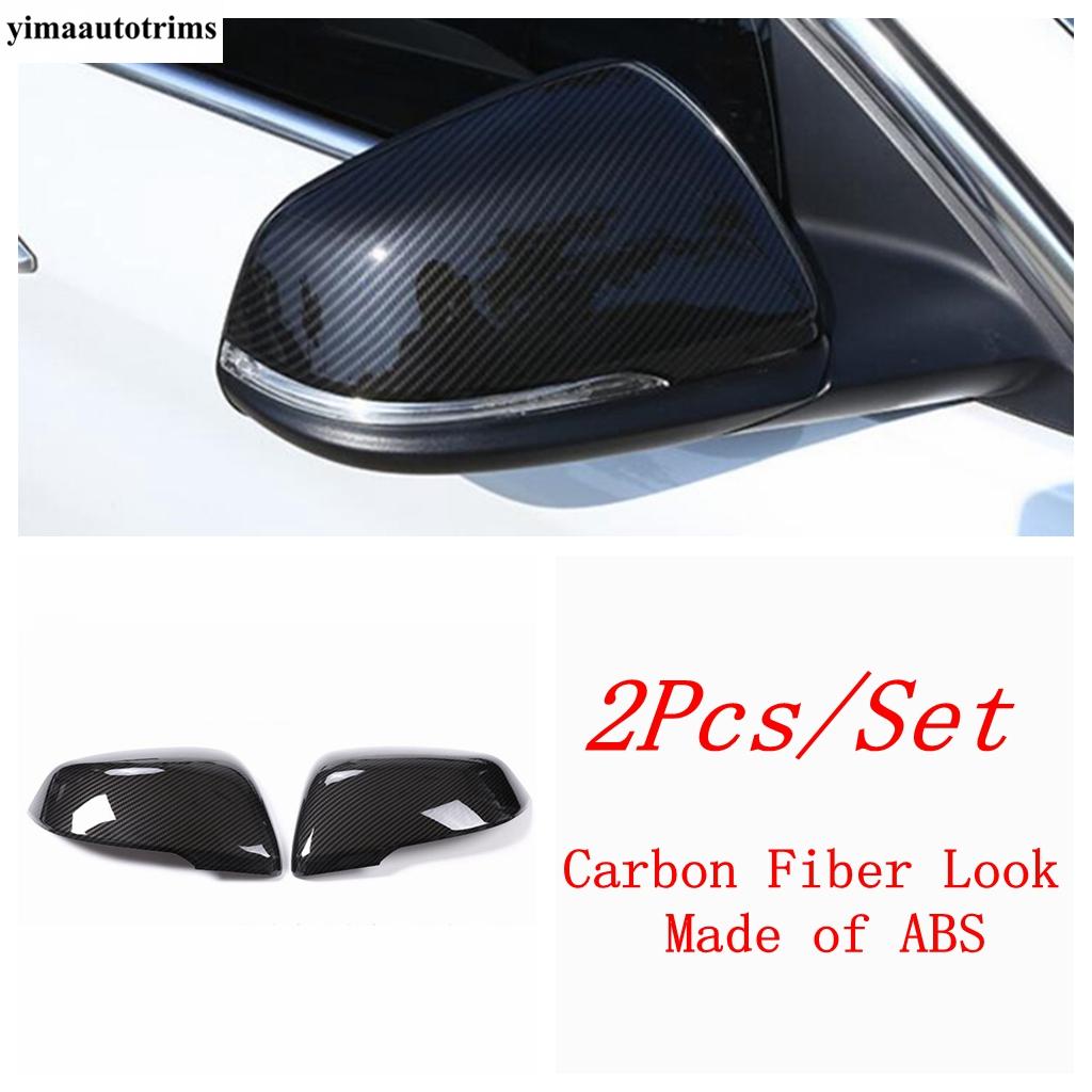 Chrome Door Rearview Mirror Shell Cap / Strip / Front Bumper Fog Light Lamp Cover Trim Accessories For BMW X2 F39 2018 -