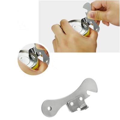 2 In 1 Gadgets Tinplate Beer Can Opener Bottle Multi-functional Stainless Steel