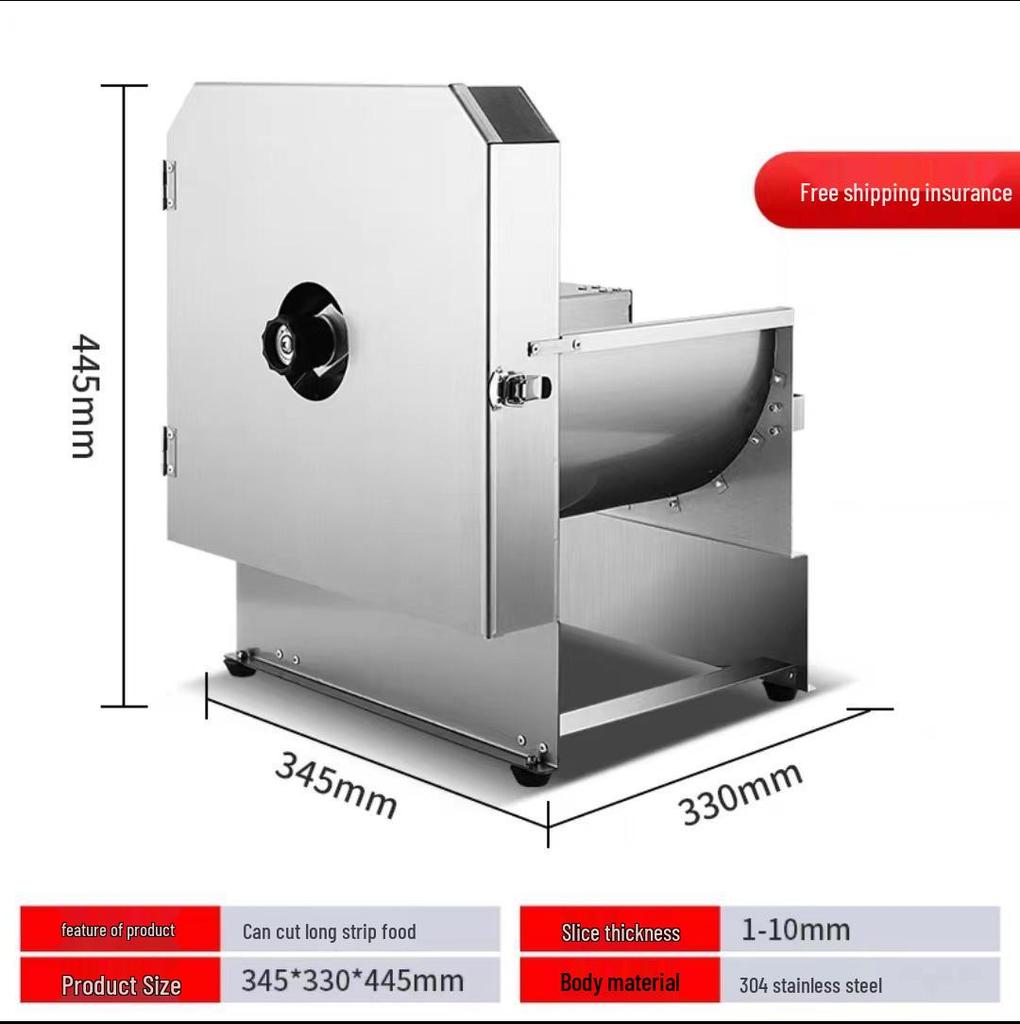 Stainless Steel Manual Electric Slicer for Fruits & Vegetables