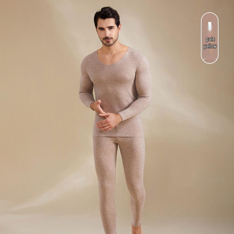 2024 Men's Autumn & Winter German Cashmere Silk Thermal Underwear Set