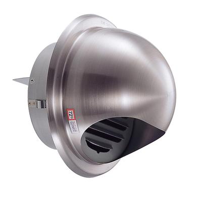 JAPPY Ventilation Grille Exterior with Round for Natural Intake and Exhaust (for Walls, Hood) UK-GSN100SDJ-M