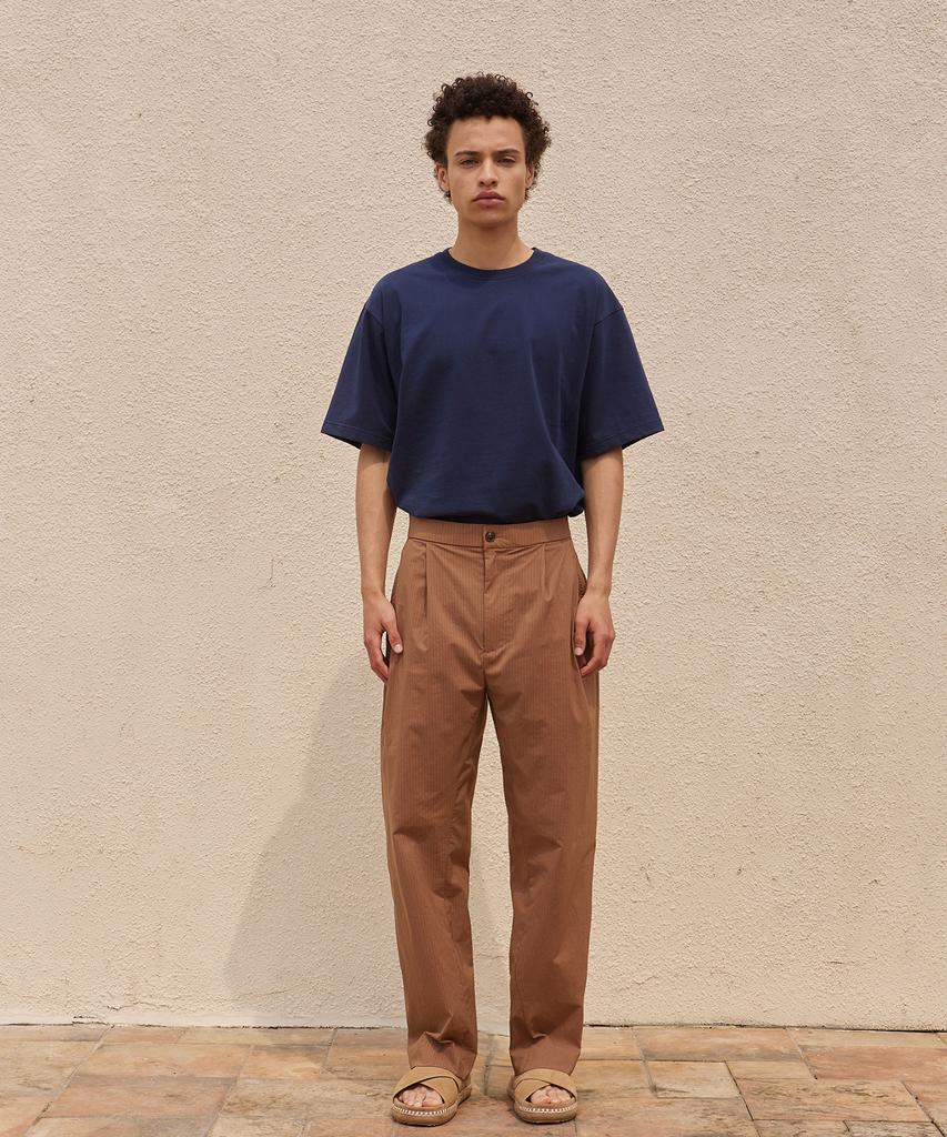 PADO SEOUL Oversized Short Sleeve T-Shirt Navy