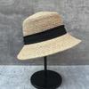 Lafite Sun Hat Bow Sun Hat Women'S Summer Seaside Beach Vacation Face Small Sunscreen Straw Hat