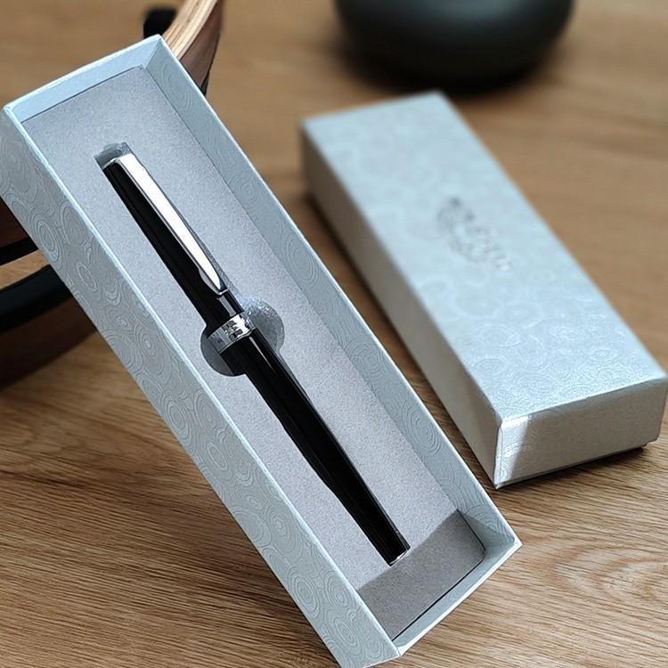 Hero 382 Металлическая Черно-Белая Ручка-Перо и Шариковая Ручка для Взрослых - Подпись, Практика Письма для Студентов, Иридиевое Золотое Перо, Покрытие Запеченной Краской. Other