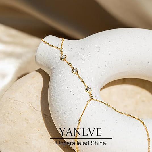 Stainless steel bracelet women's finger chain