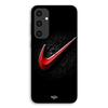 Case For Samsung Galaxy S24 Plus Red Nike Logo Black Background Maniacase