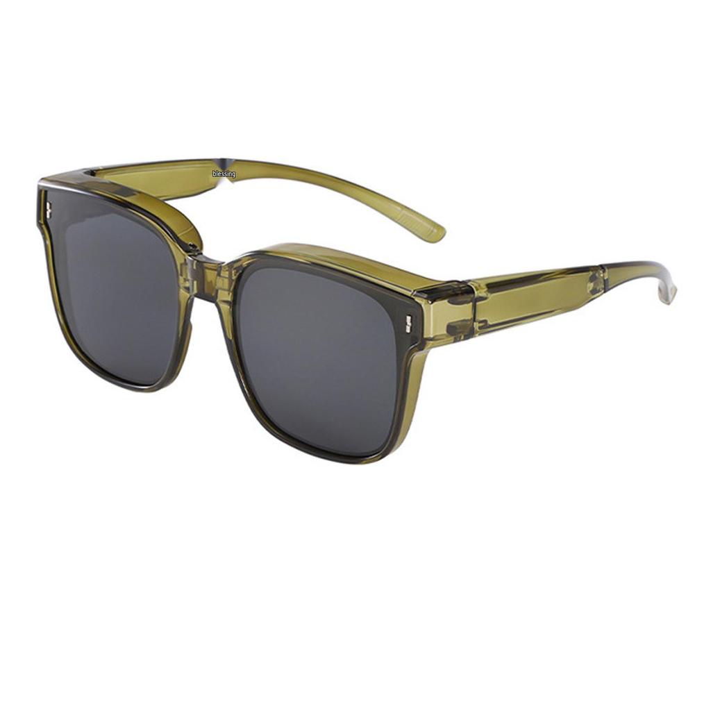 Faltbare TR90 Polarisierte Aufsteck-Brille mit Sehstärke und UV-Schutz für Damen & Herren