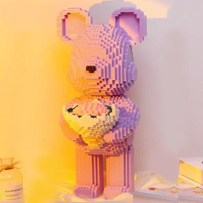 1PACK Oversized Building Block Bear Compatible Lego Building Block Granular Toy Assembly Boy Birthday Gift