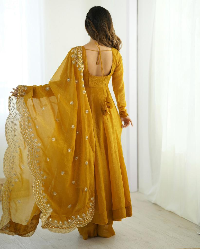 Women Designer Party Wear Look Salwar Suit Gown Set Indian Bollywood Anarkali Ethnic Dress